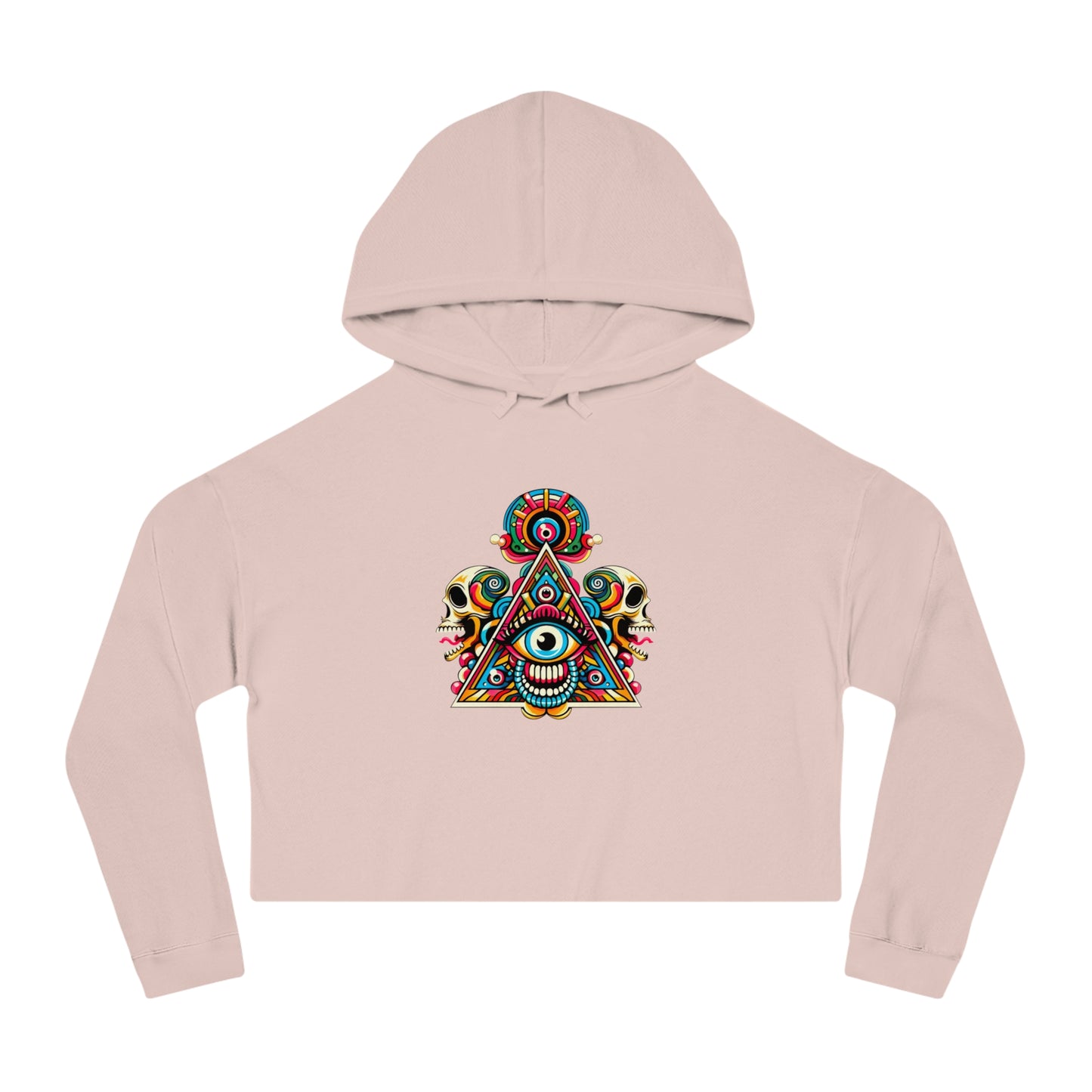 Women’s Third Eye Cropped Hooded Sweatshirt