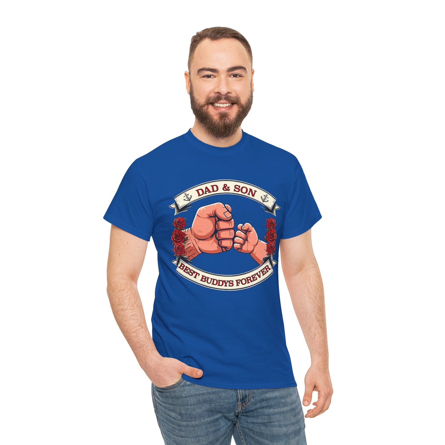 Father-Son Fist Bump Tee