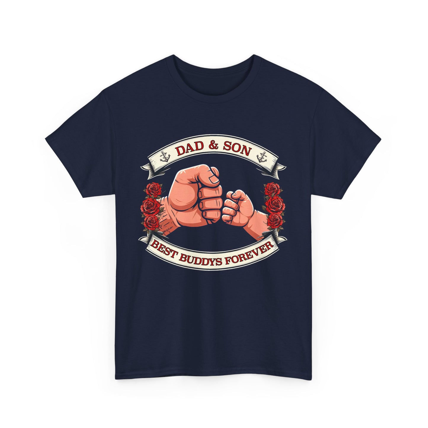 Father-Son Fist Bump Tee