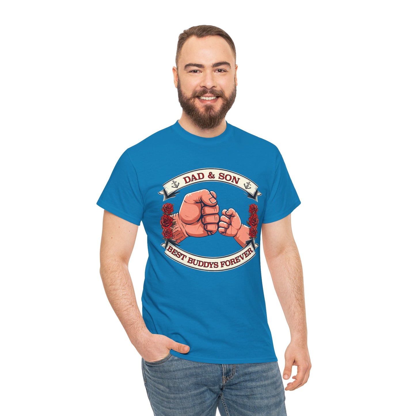 Father-Son Fist Bump Tee