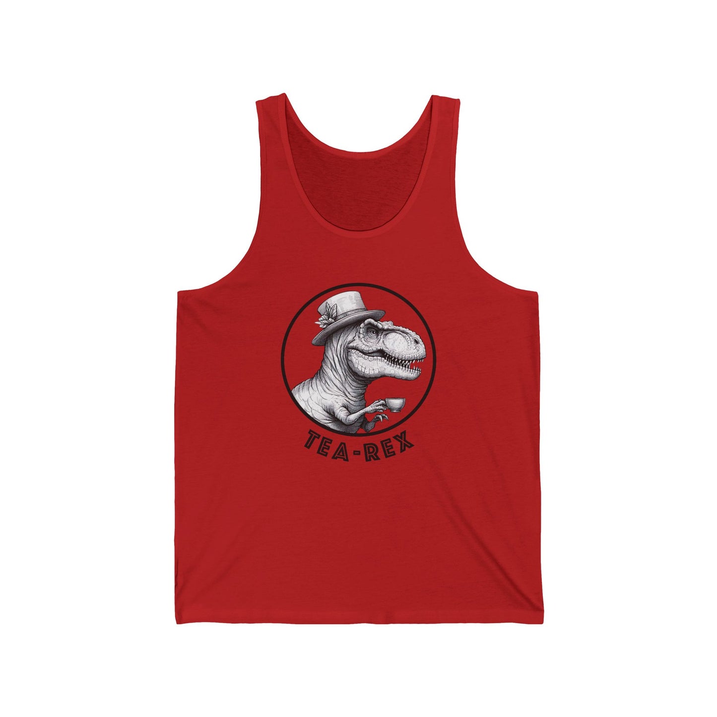 Tea-Rex Unisex Jersey Tank