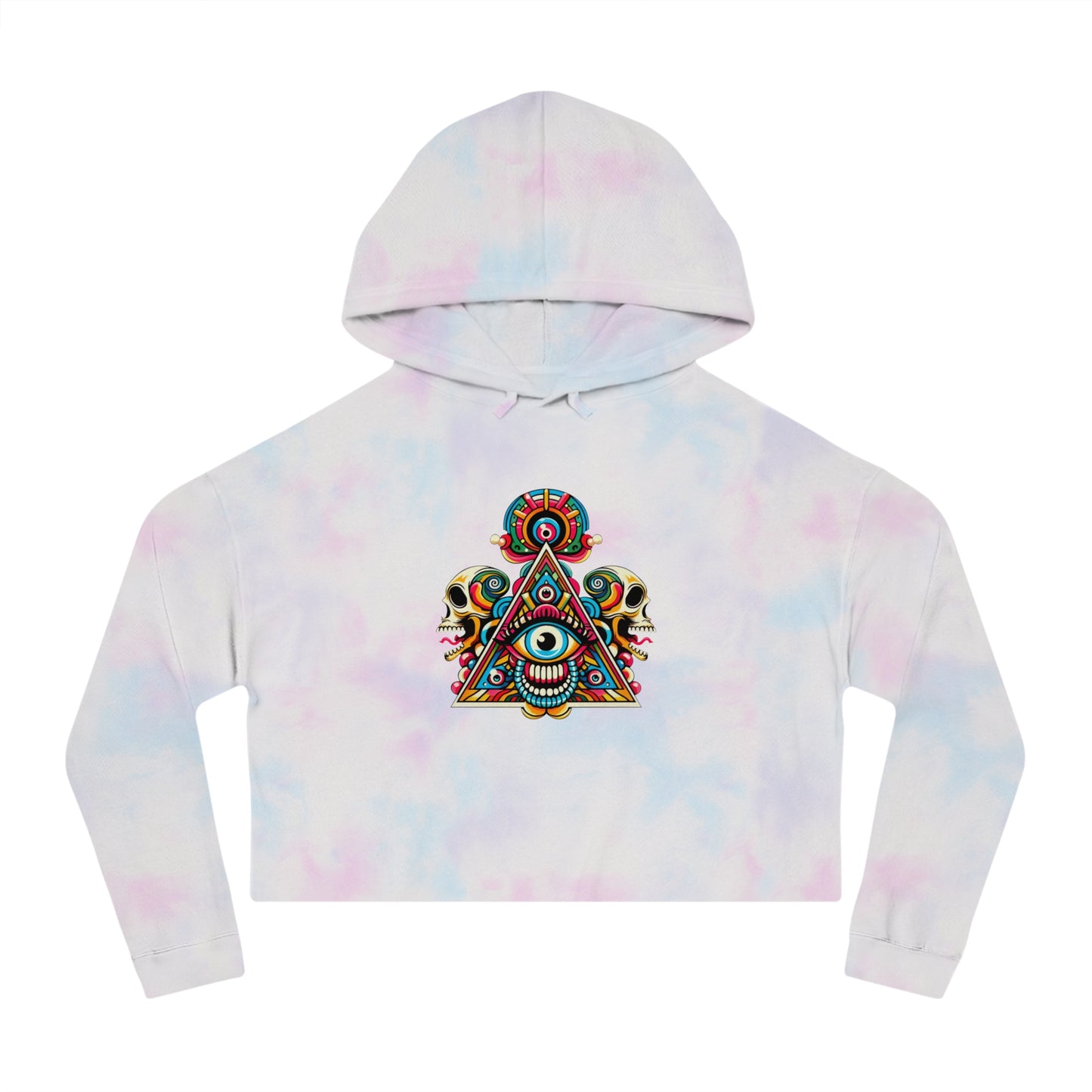 Women’s Third Eye Cropped Hooded Sweatshirt