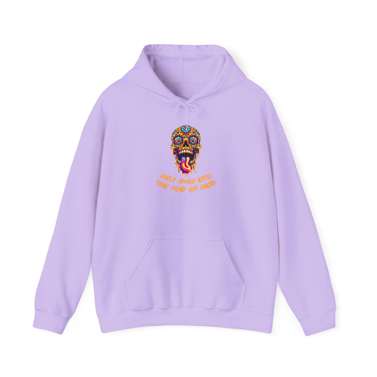 Psychedelic Melting Skull Hoodie