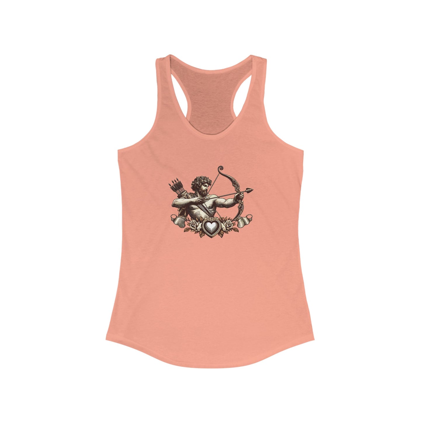 Women's Ideal Racerback Tank with Armor Design