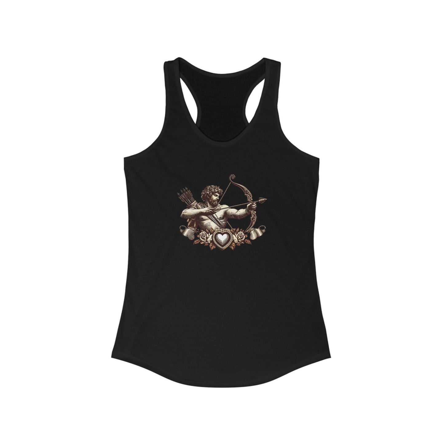 Women's Ideal Racerback Tank with Armor Design