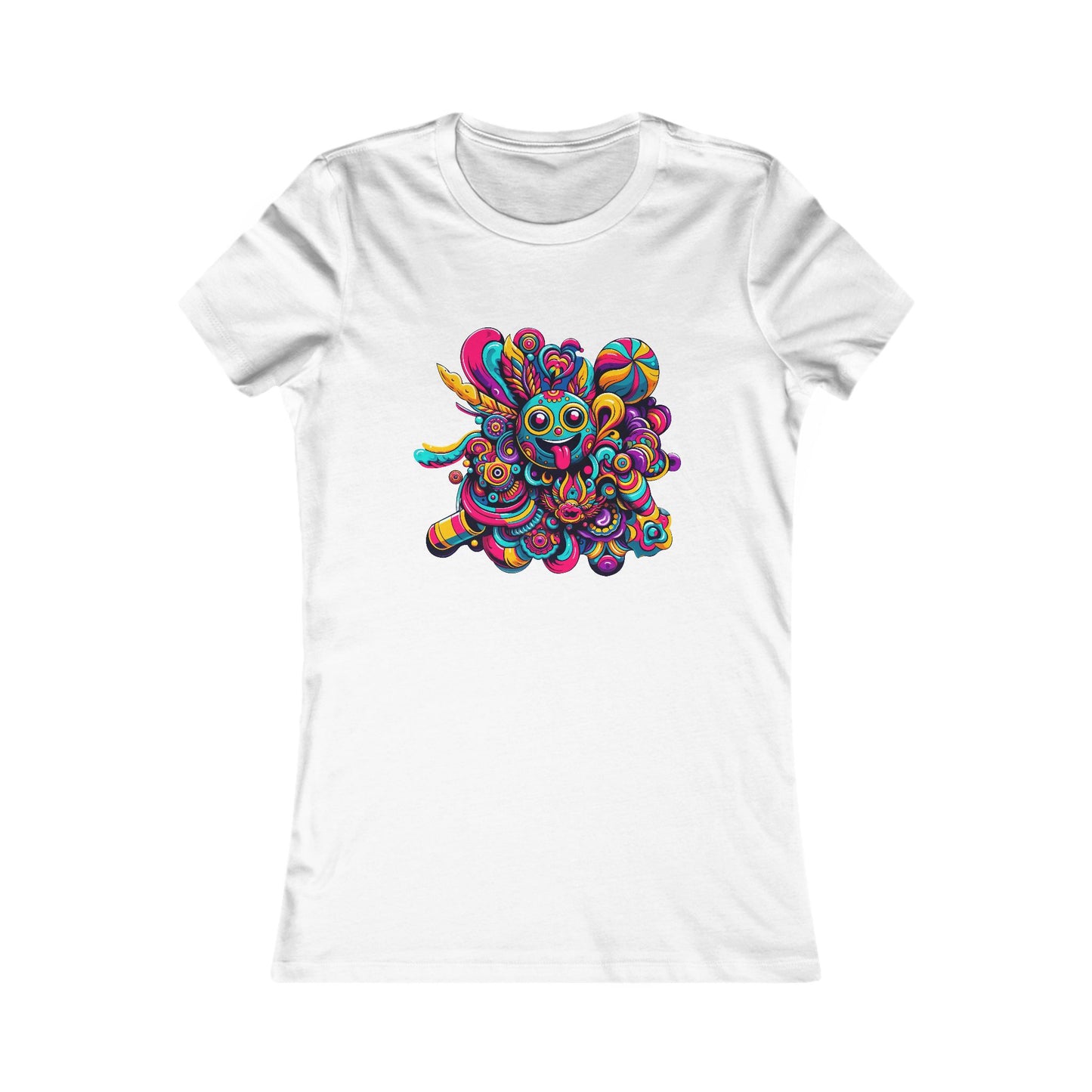 Women's Favorite Tee - Cheerful Smiley