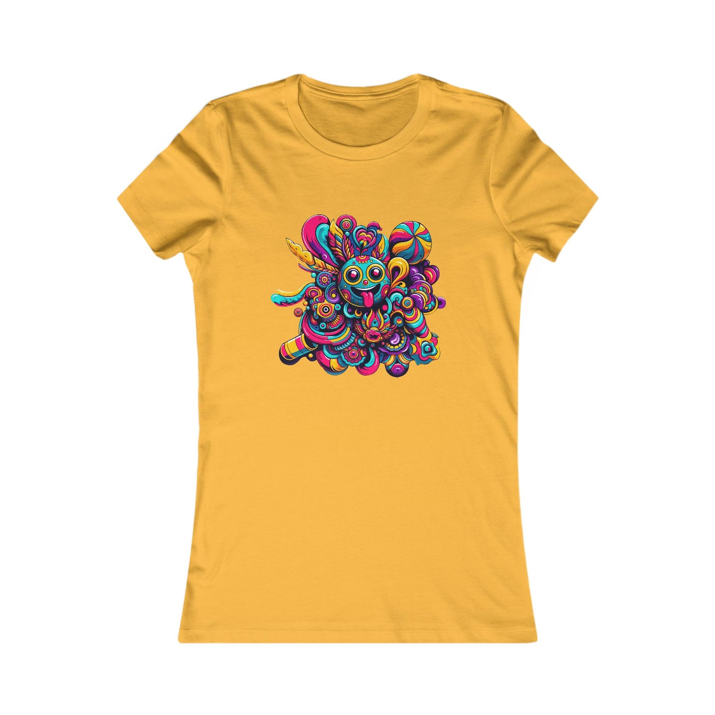 Women's Favorite Tee - Cheerful Smiley