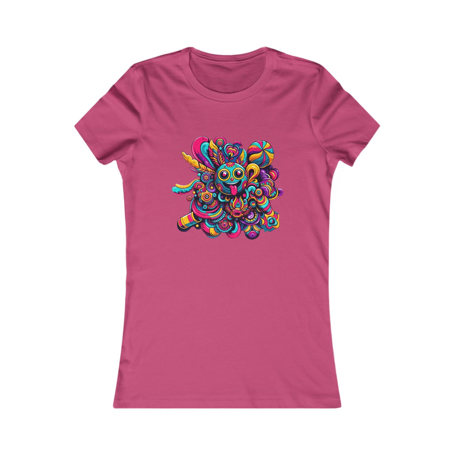 Women's Favorite Tee - Cheerful Smiley