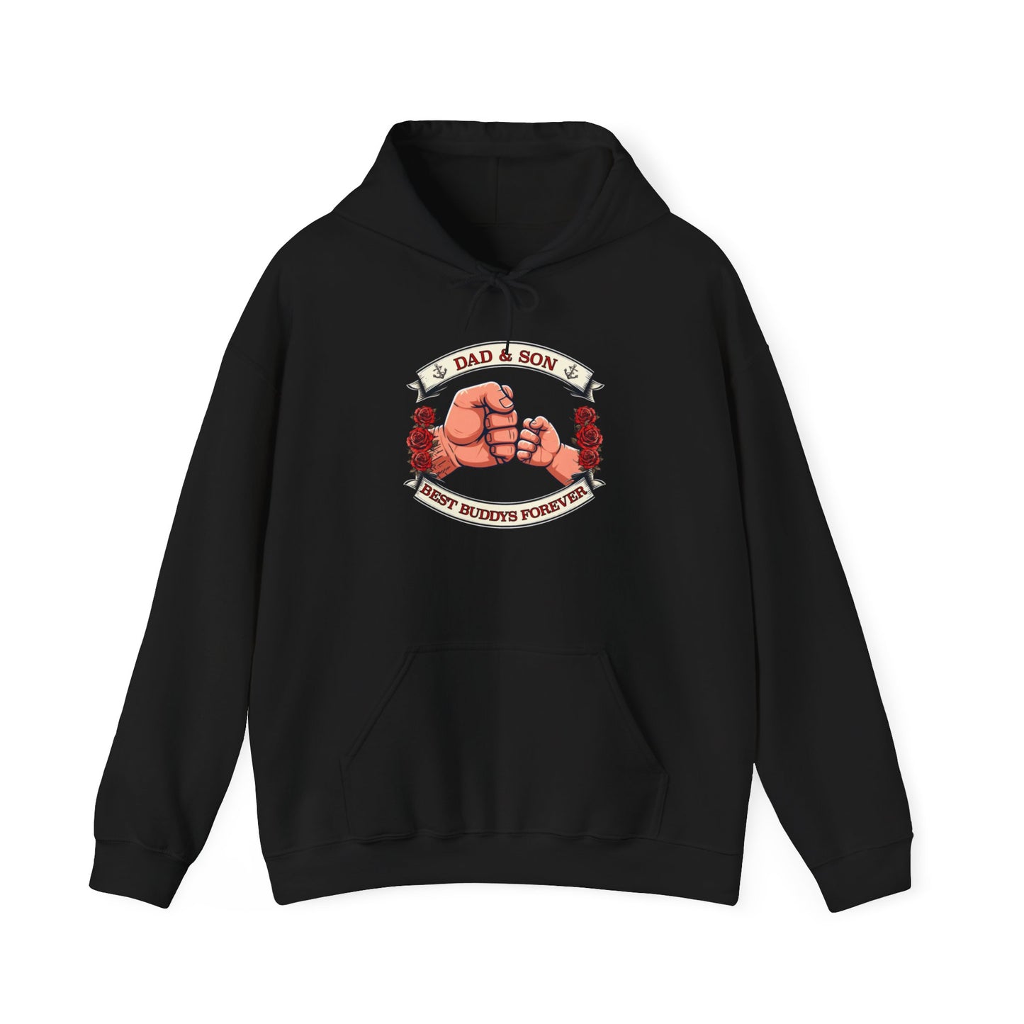 Father-Son Fist Bump Hoodie