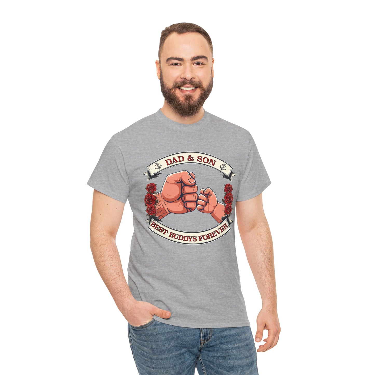 Father-Son Fist Bump Tee