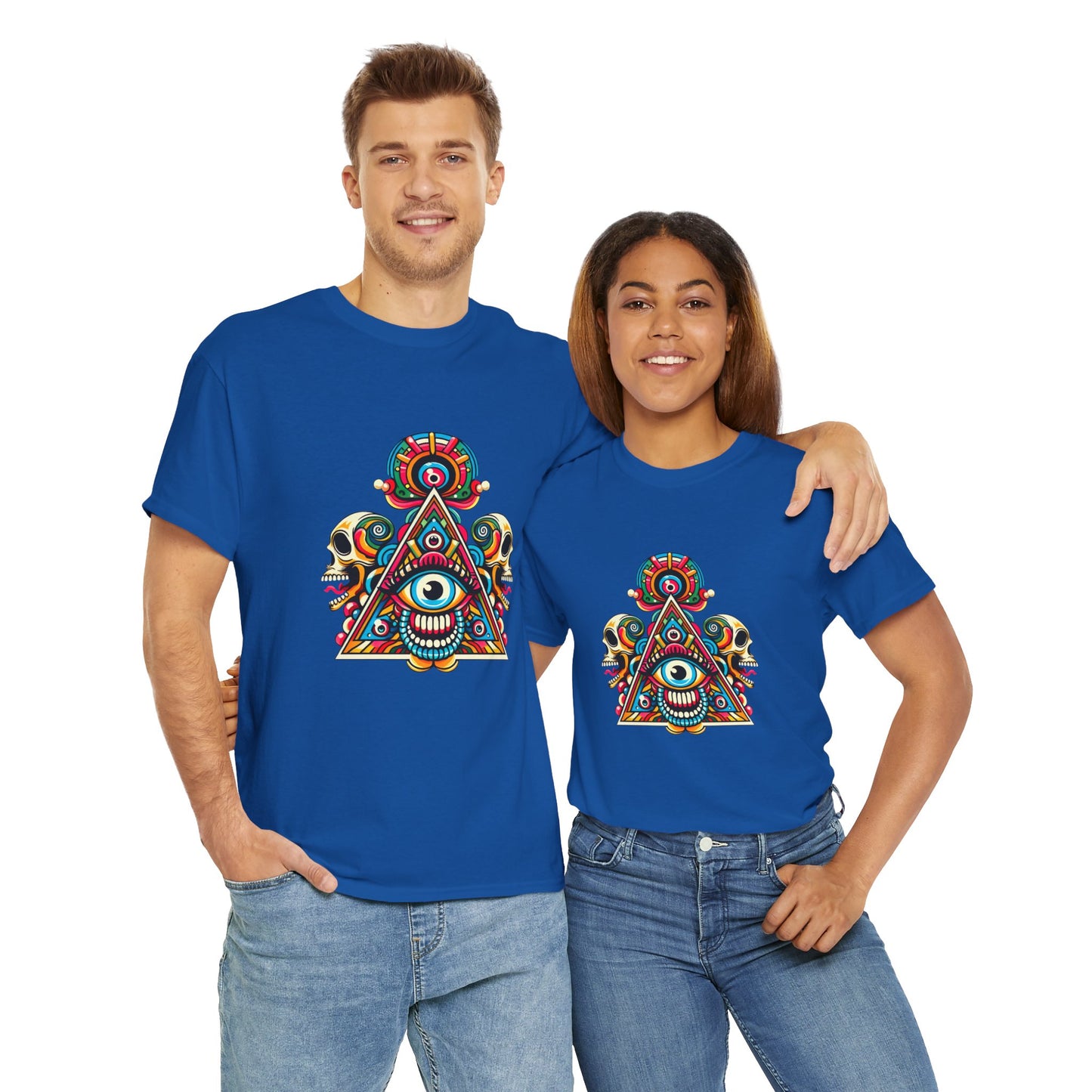 Unisex Heavy Cotton Tee- Third Eye