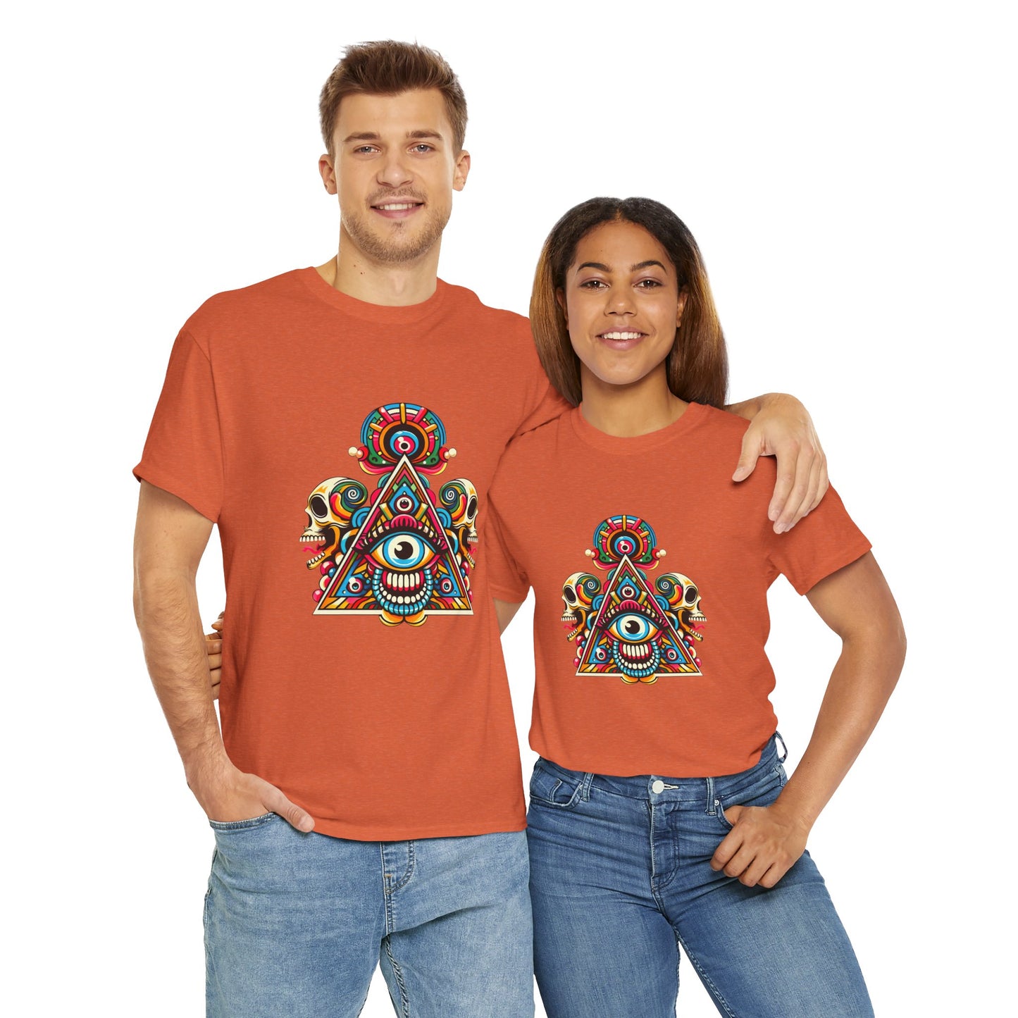 Unisex Heavy Cotton Tee- Third Eye