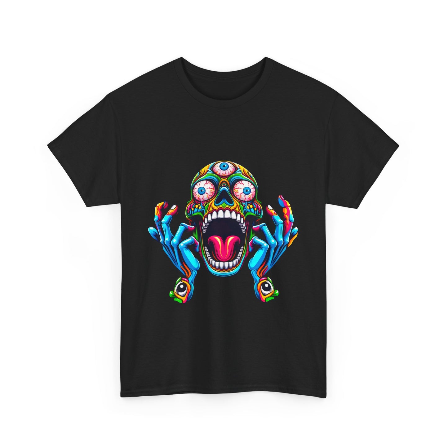 Psychedelic Skull Unisex Tee