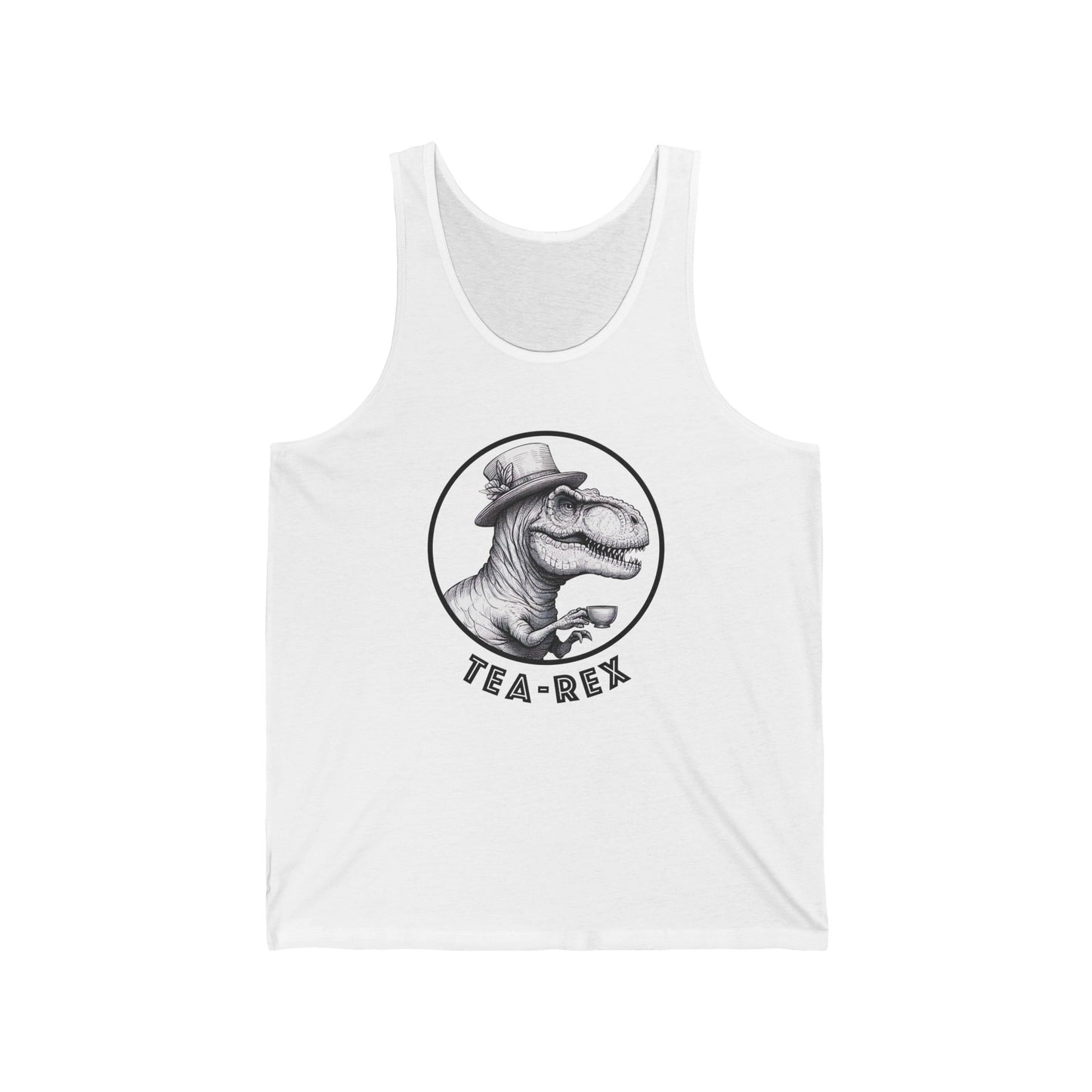 Tea-Rex Unisex Jersey Tank