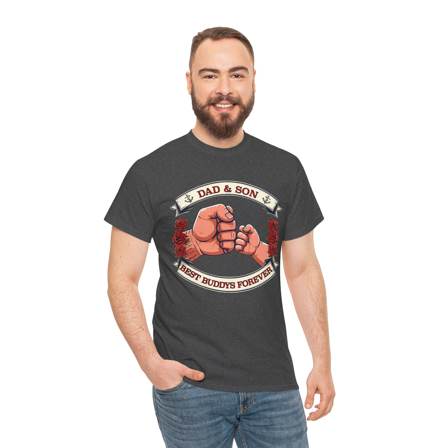 Father-Son Fist Bump Tee