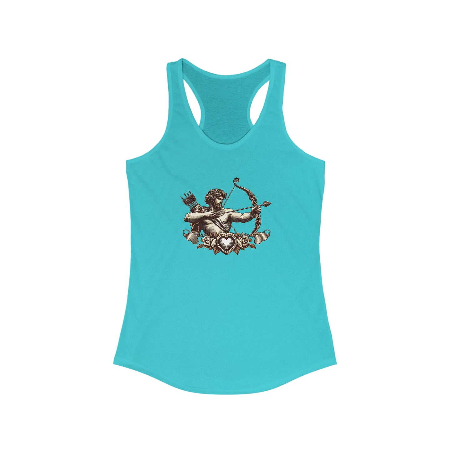 Women's Ideal Racerback Tank with Armor Design