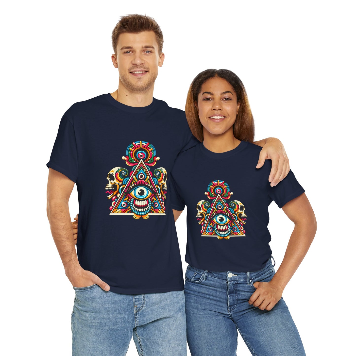 Unisex Heavy Cotton Tee- Third Eye