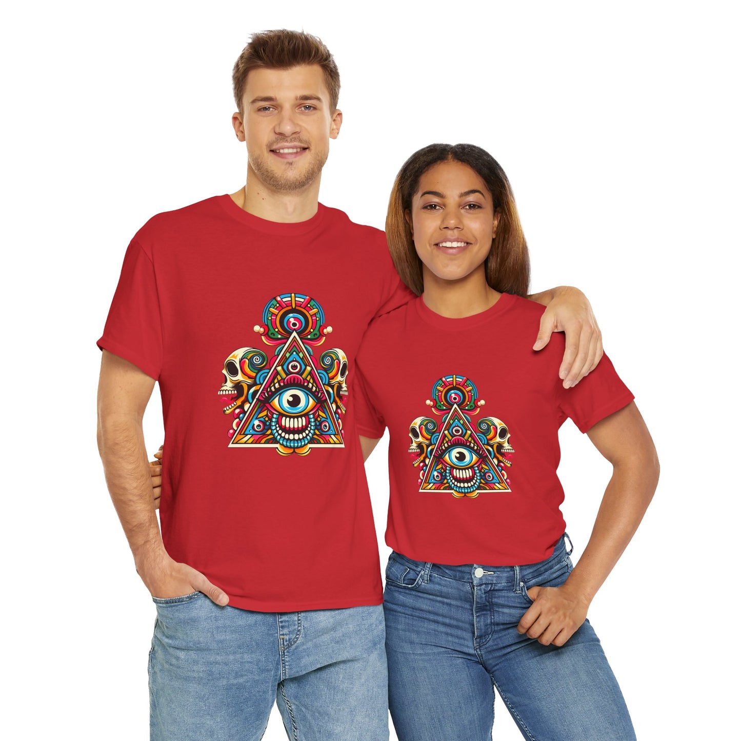 Unisex Heavy Cotton Tee- Third Eye