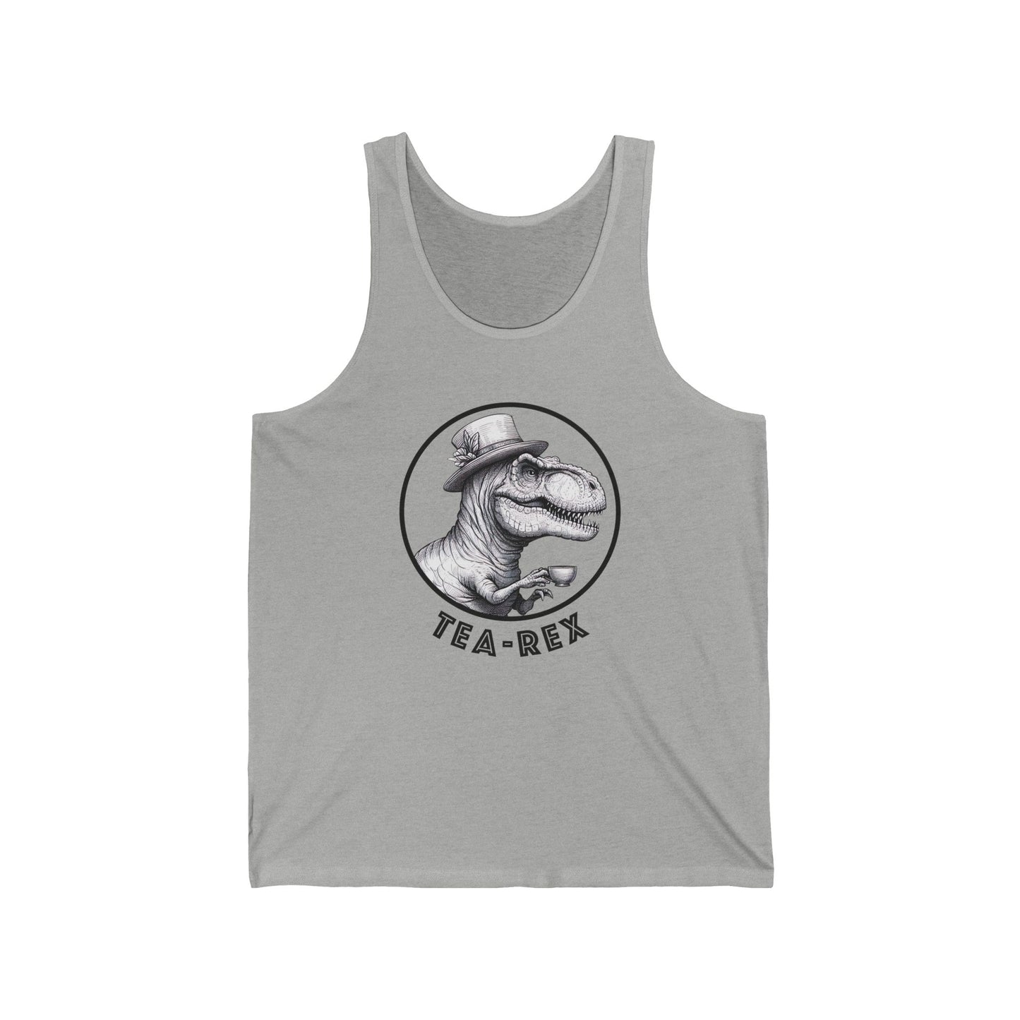 Tea-Rex Unisex Jersey Tank