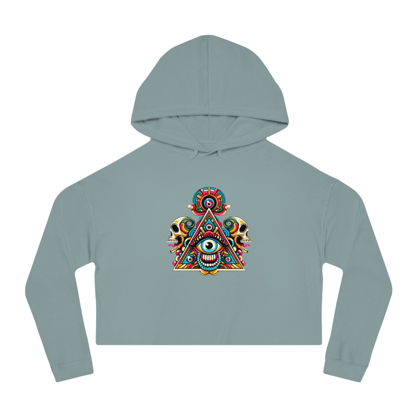 Women’s Third Eye Cropped Hooded Sweatshirt