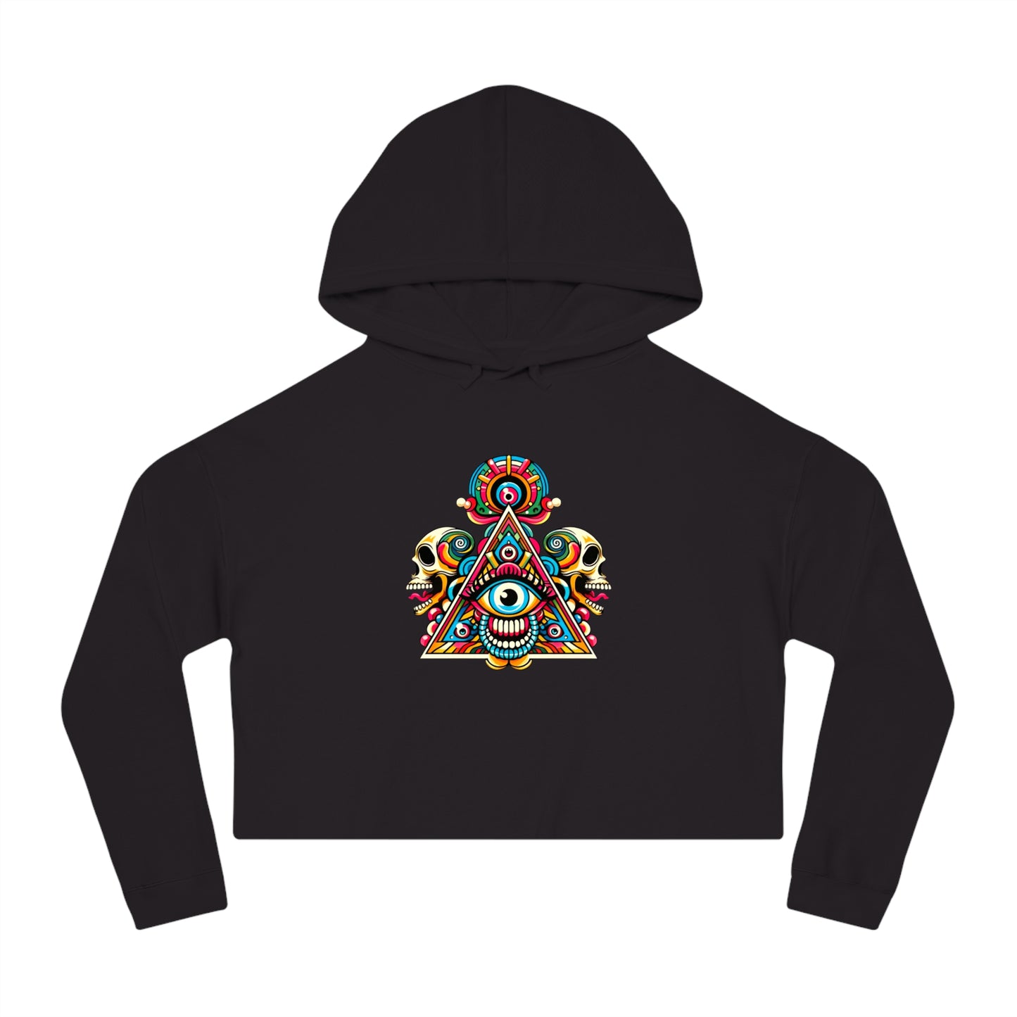 Women’s Third Eye Cropped Hooded Sweatshirt