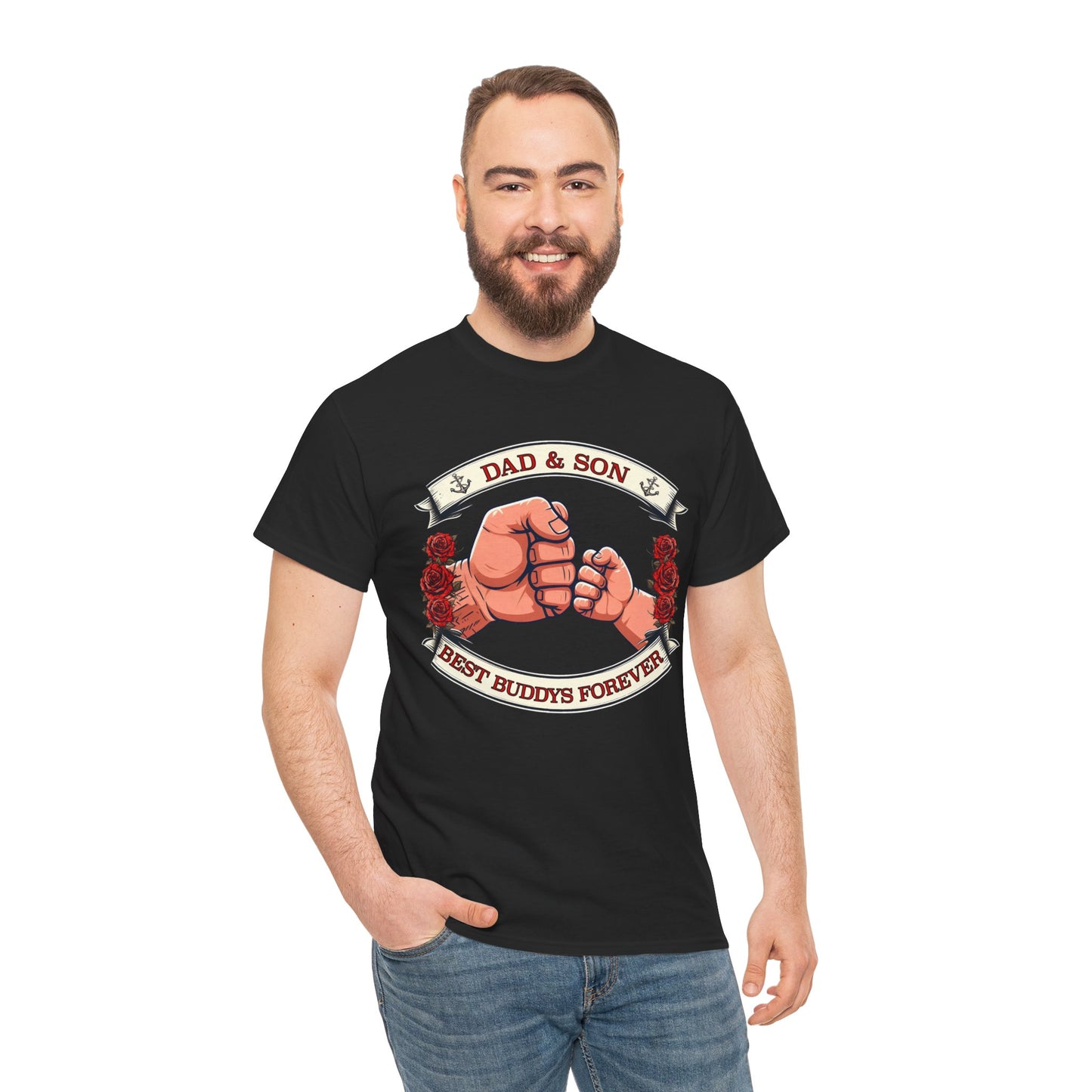 Father-Son Fist Bump Tee