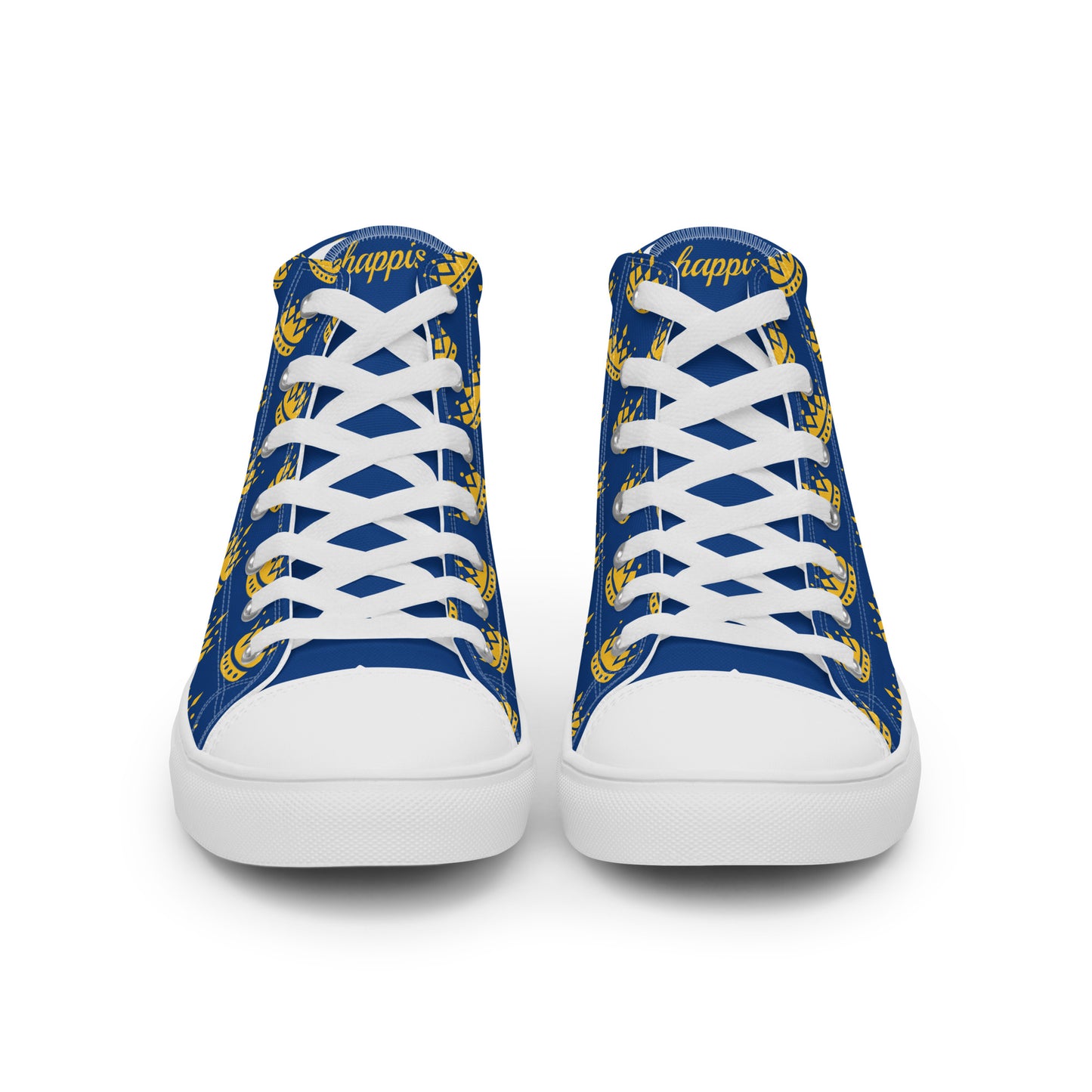 Men’s high top canvas shoes