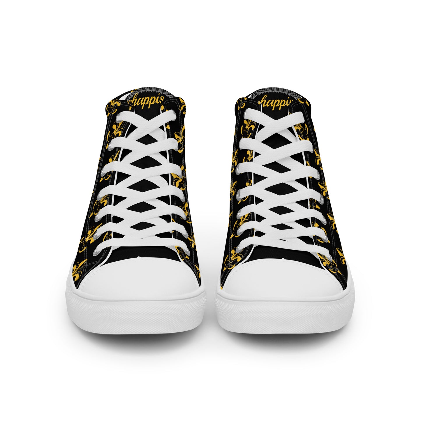 Men’s high top canvas shoes