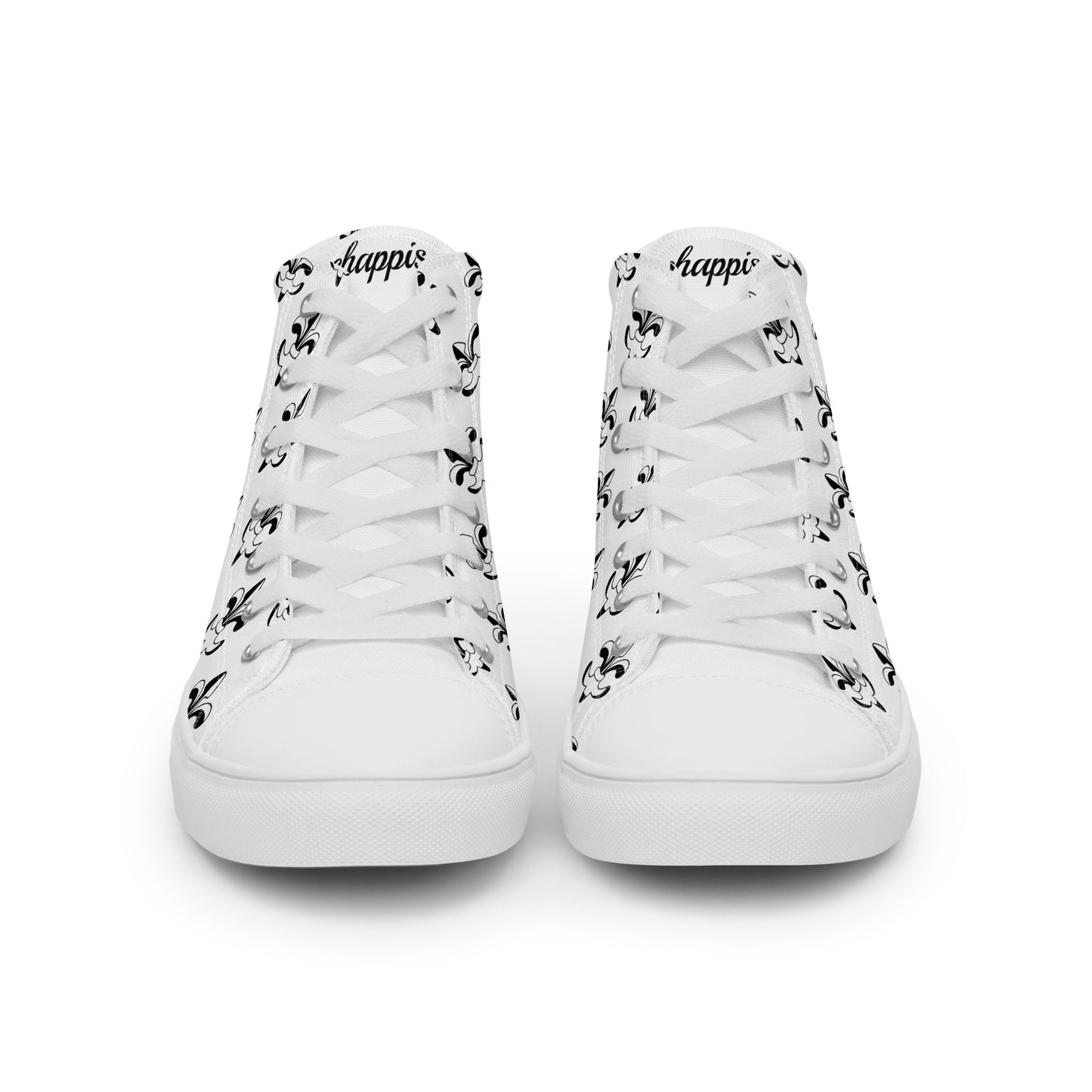 Men’s high top canvas shoes