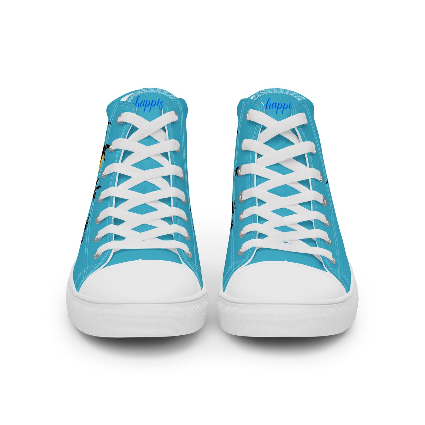 Men’s high top canvas shoes