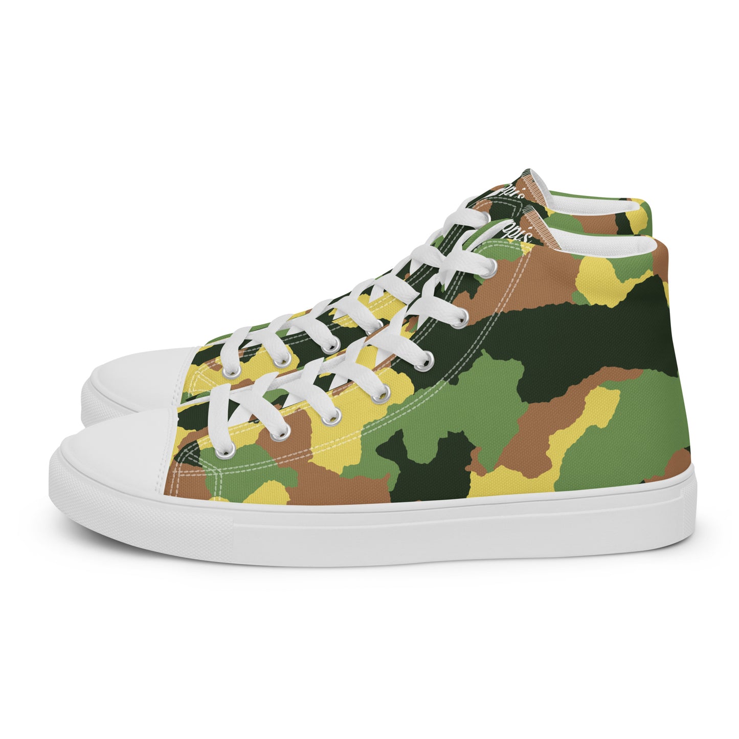 Men’s high top canvas shoes