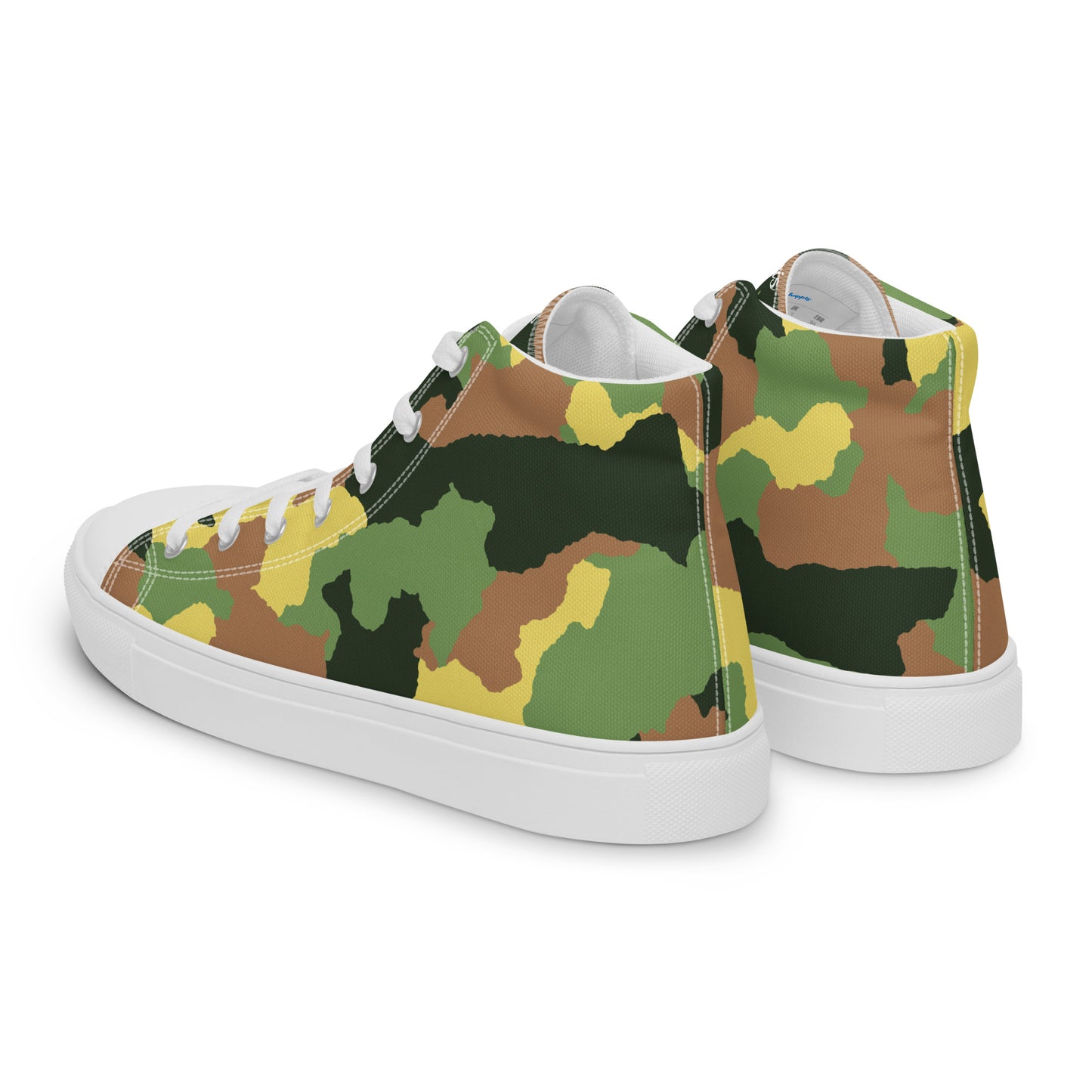 Men’s high top canvas shoes