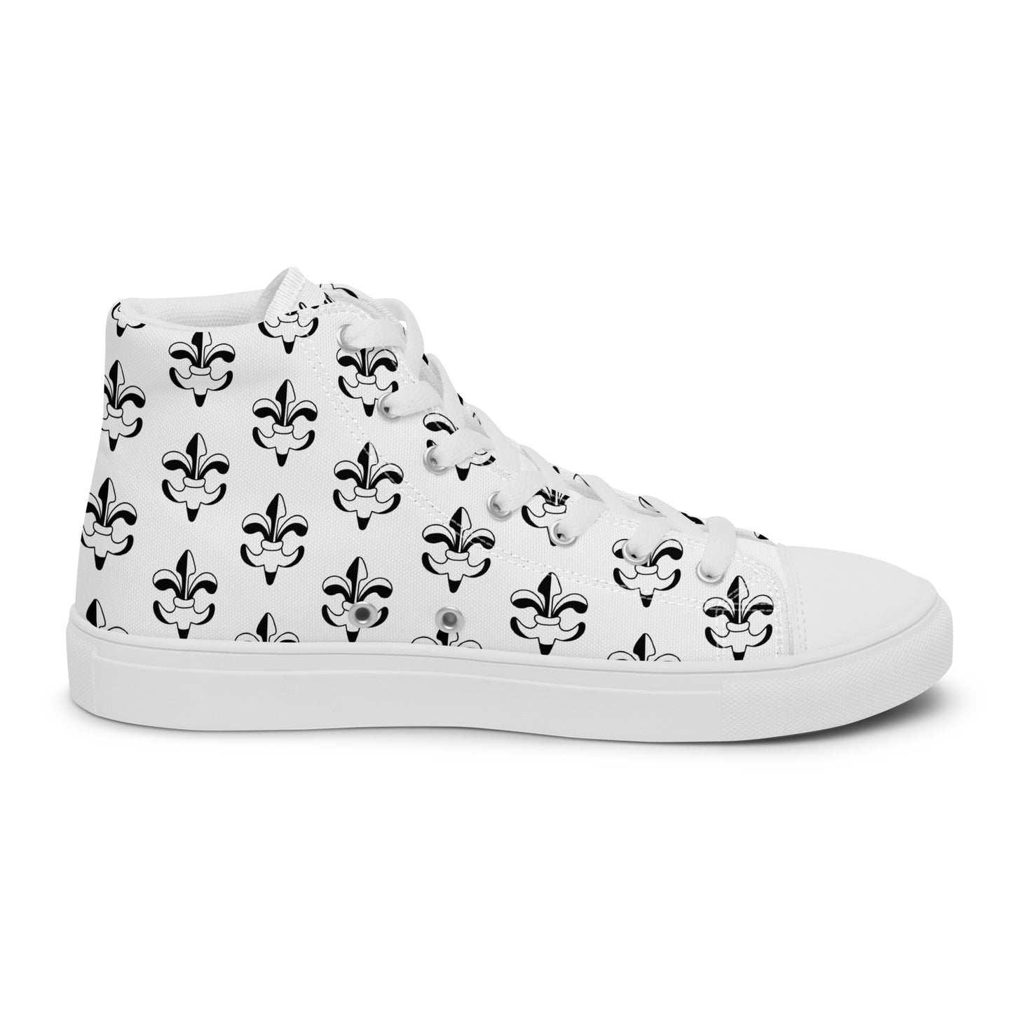 Men’s high top canvas shoes