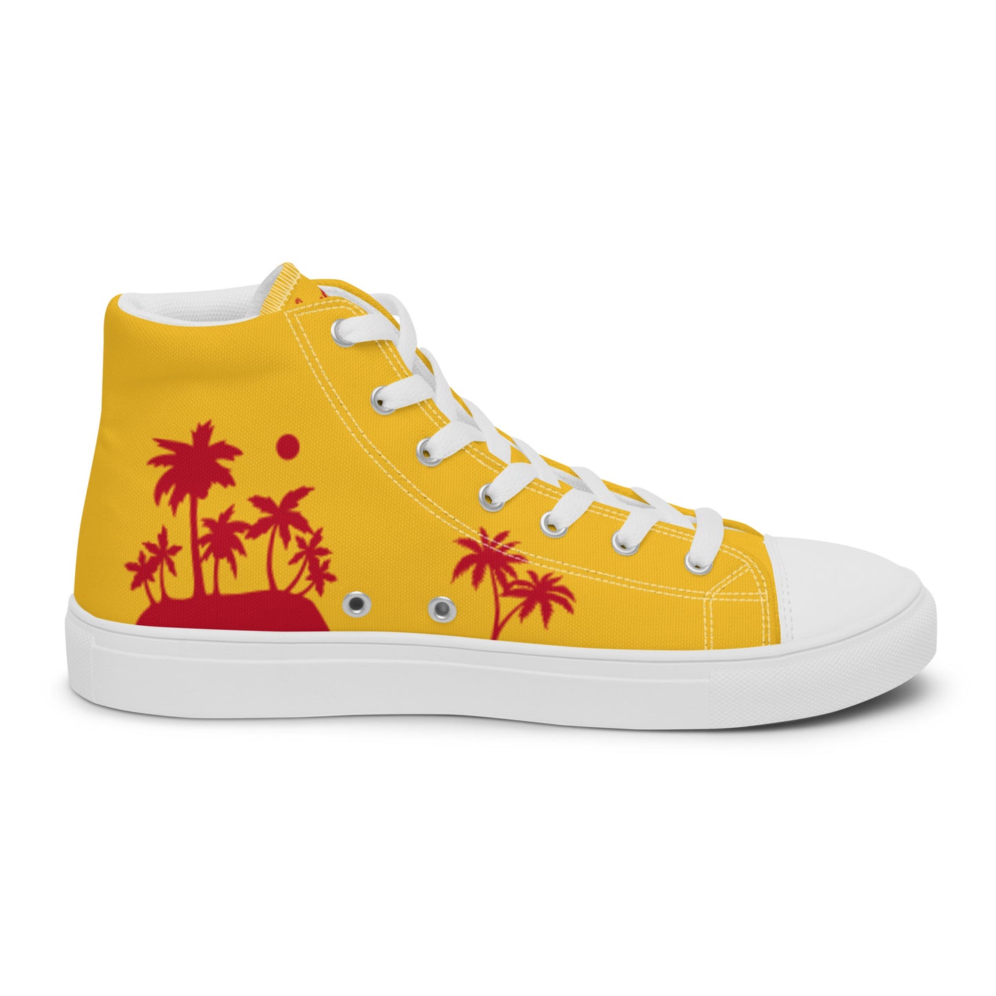 Men’s high top canvas shoes