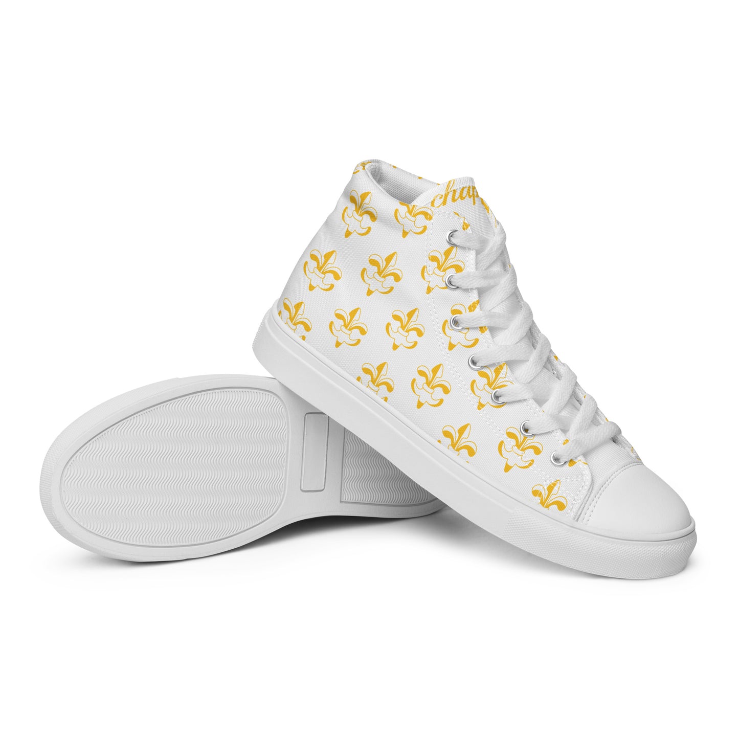 Men’s high top canvas shoes