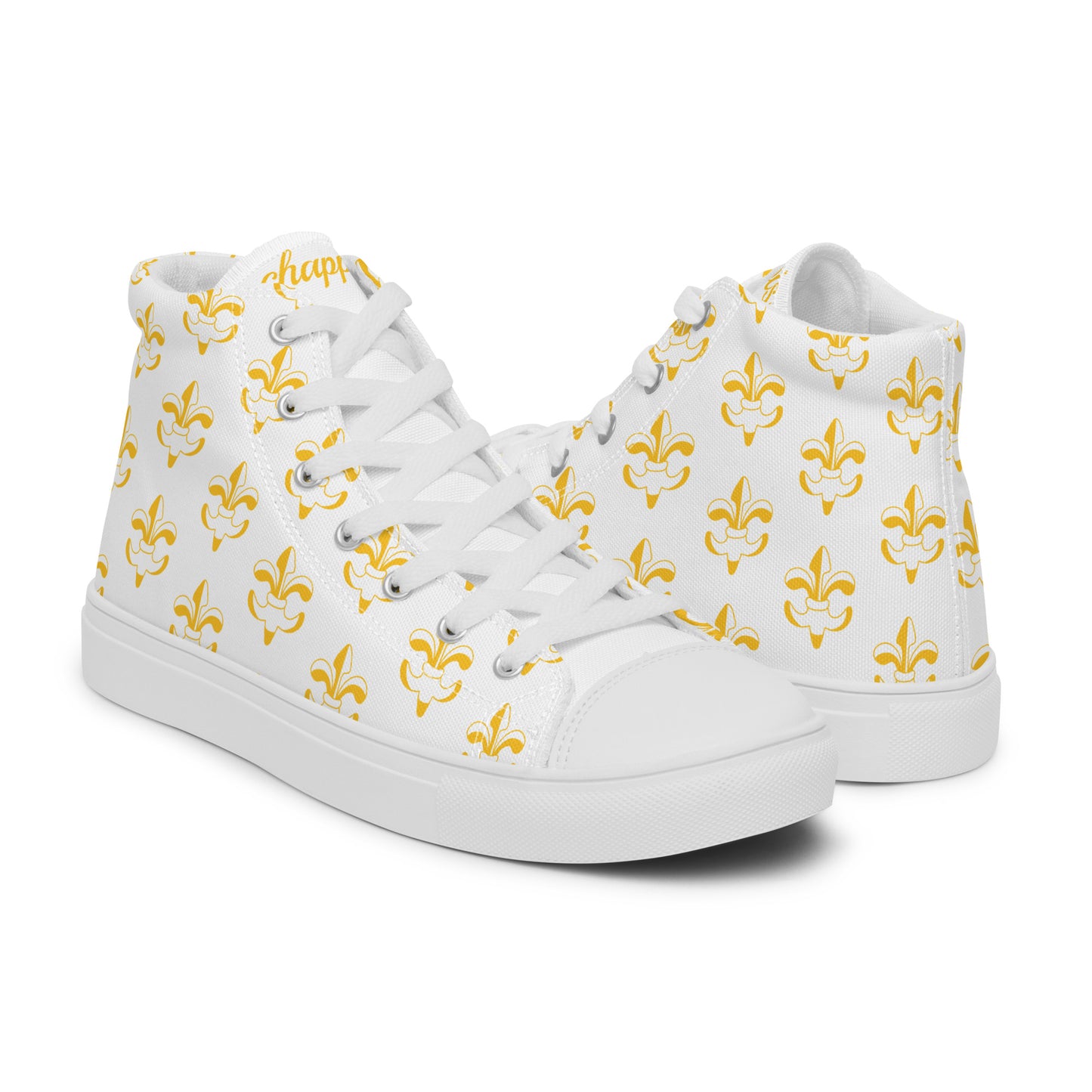 Men’s high top canvas shoes