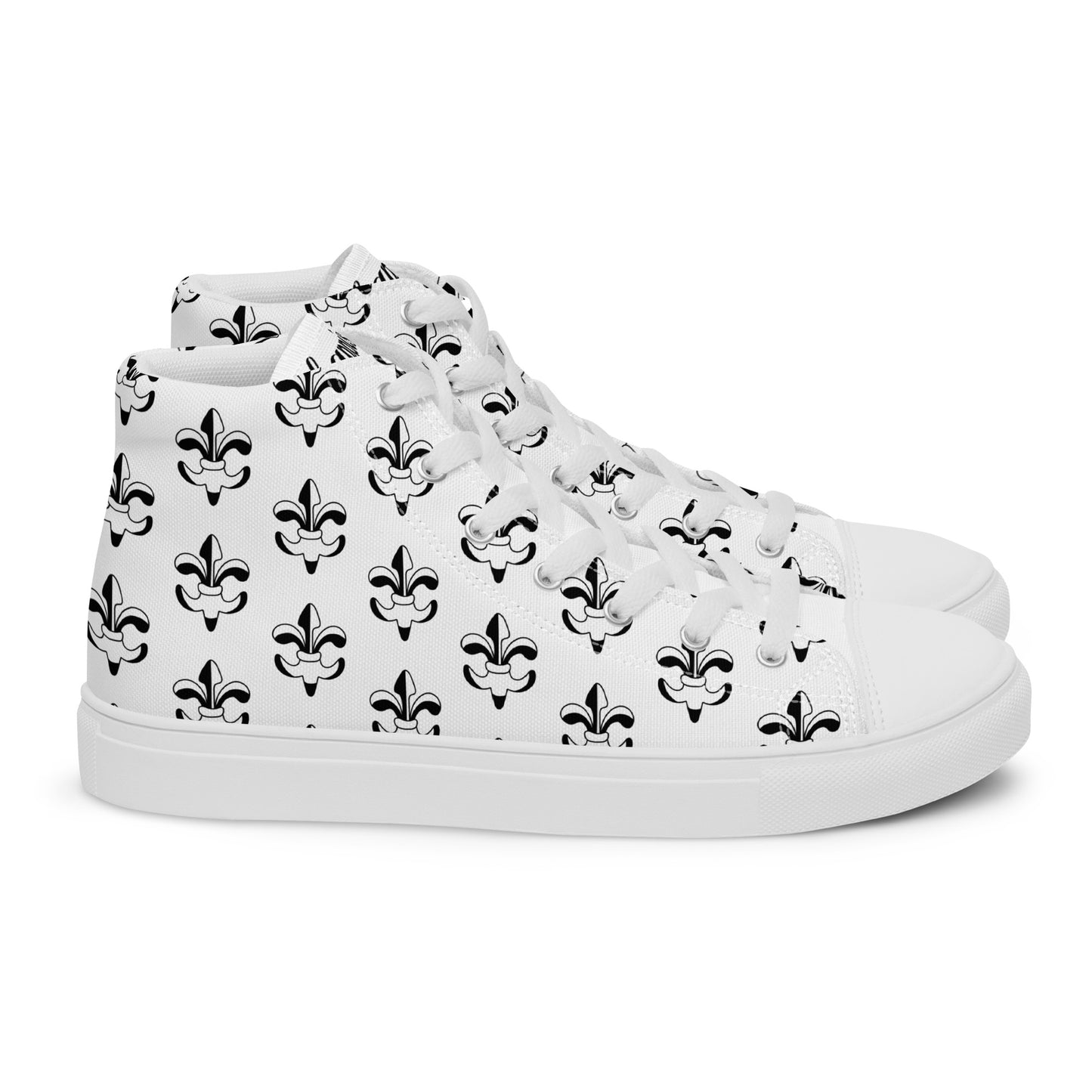 Men’s high top canvas shoes