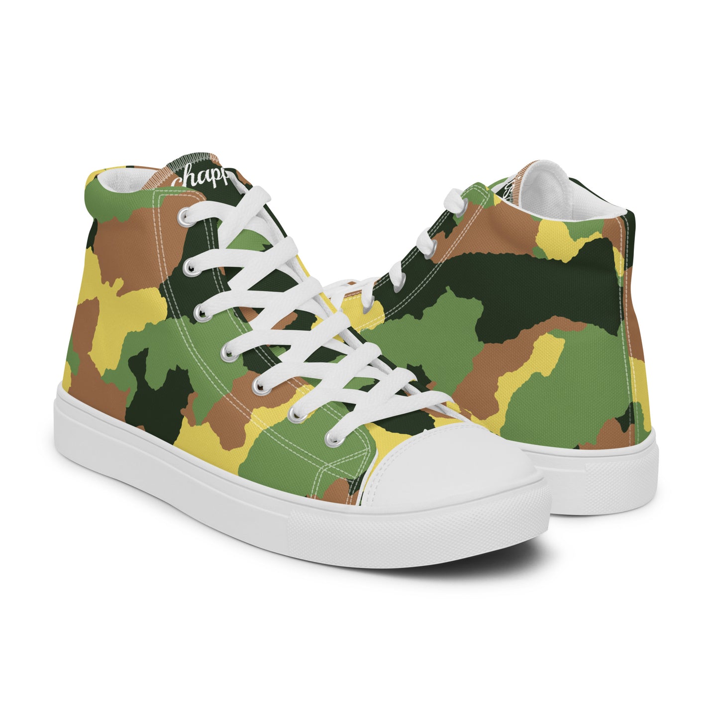 Men’s high top canvas shoes