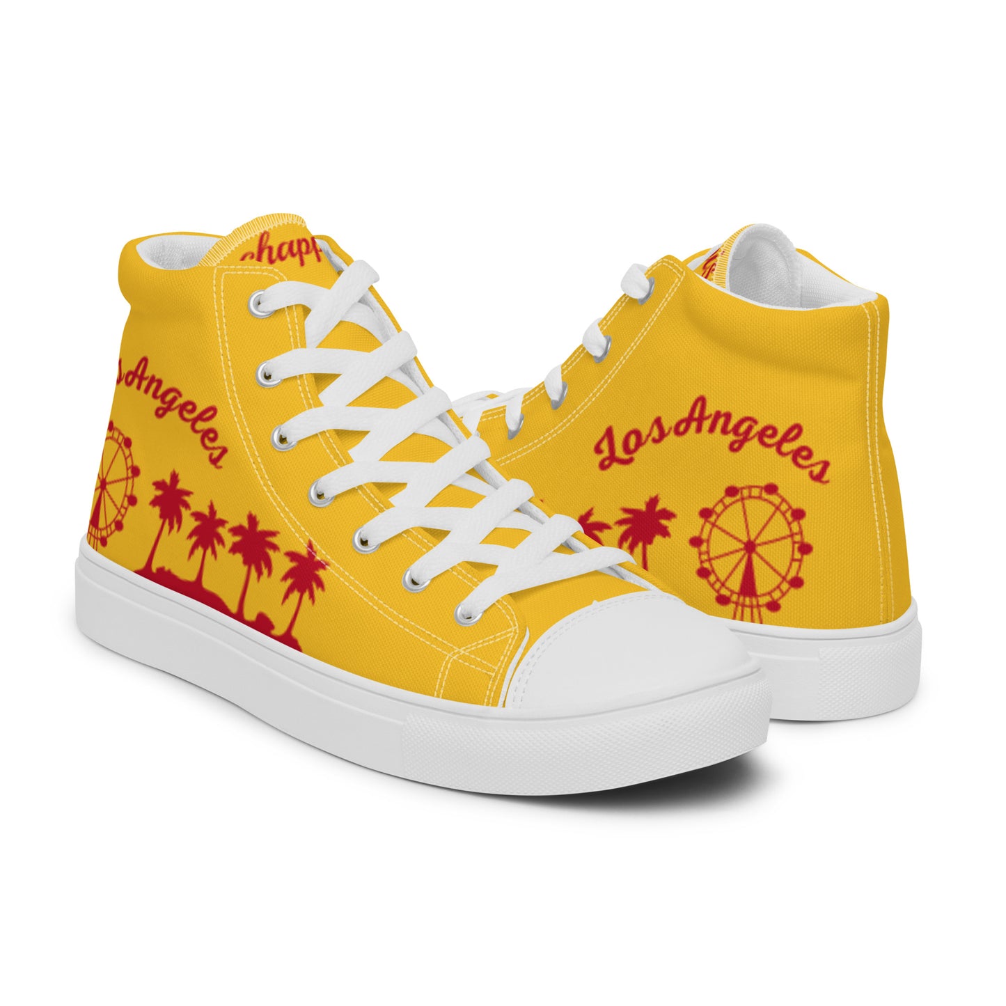 Men’s high top canvas shoes