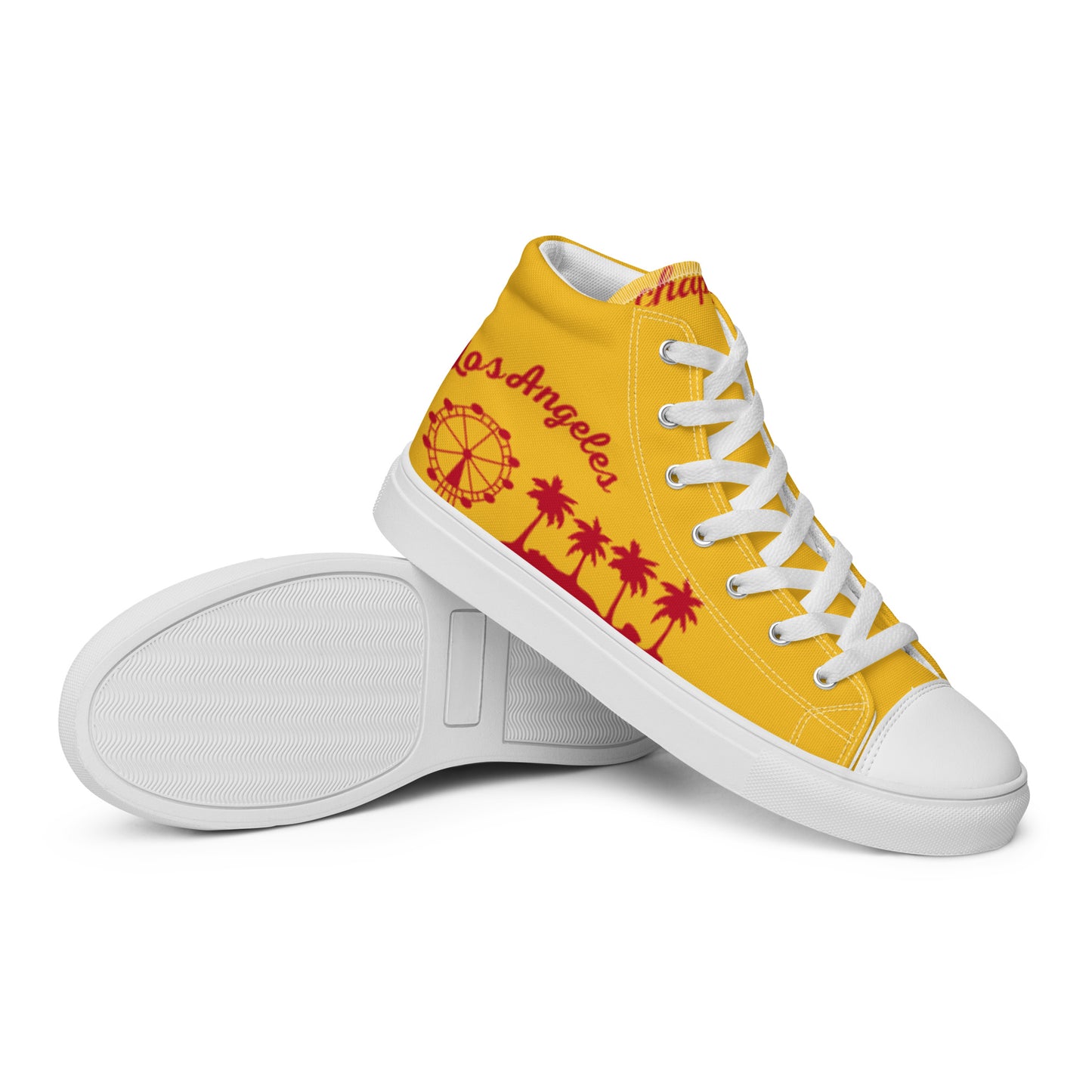 Men’s high top canvas shoes