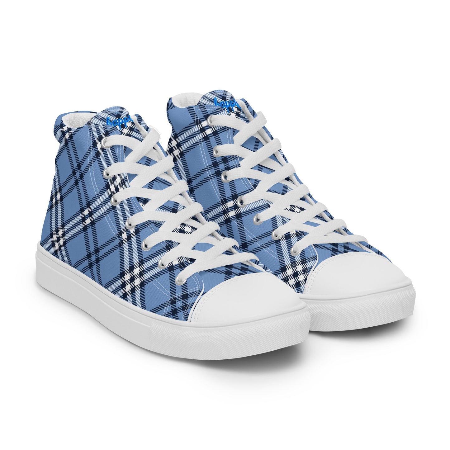 Men’s high top canvas shoes