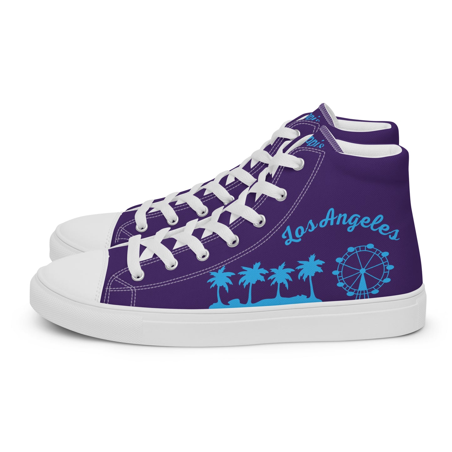 Women’s high top canvas shoes