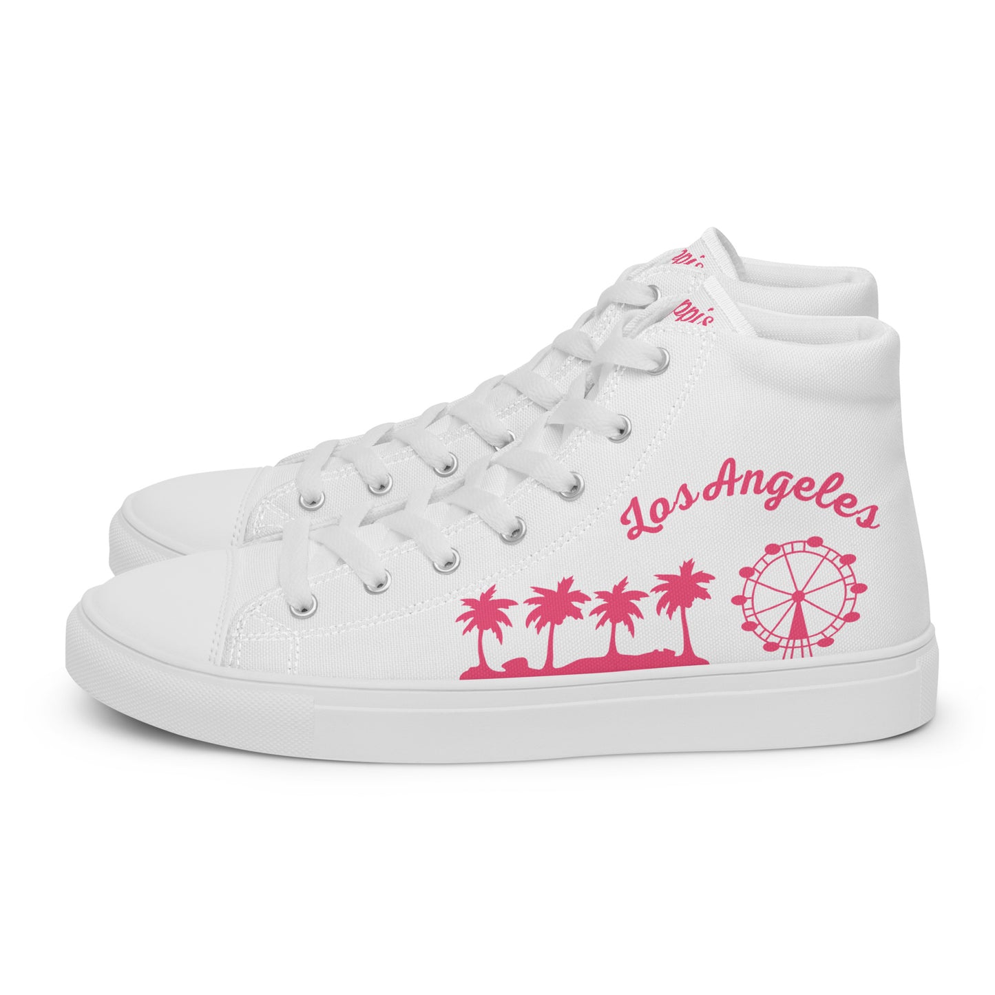 Women’s high top canvas shoes