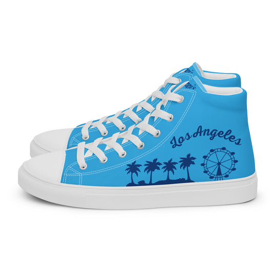 Women’s high top canvas shoes