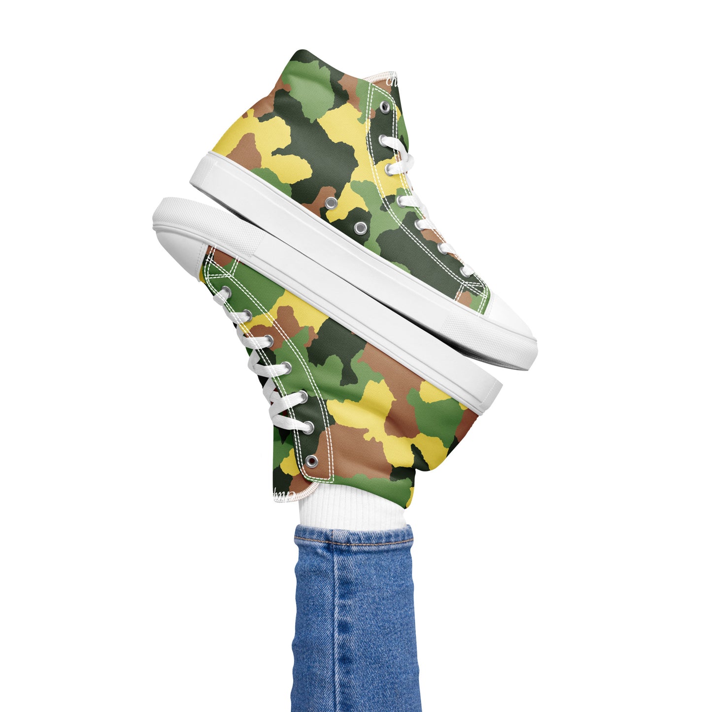 Women’s high top canvas shoes