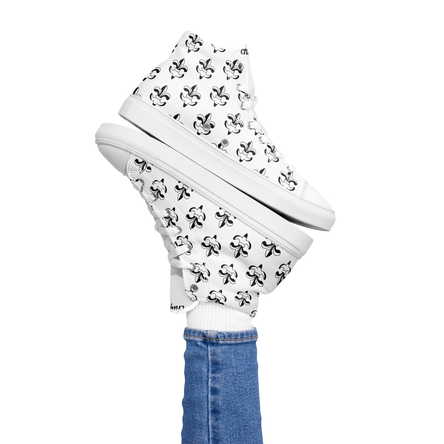 Women’s high top canvas shoes