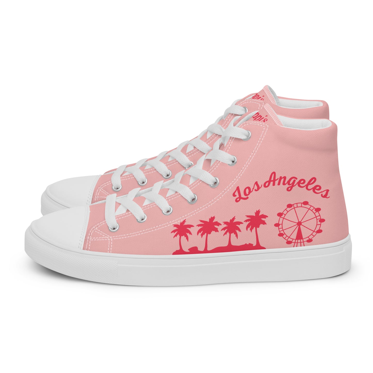 Women’s high top canvas shoes