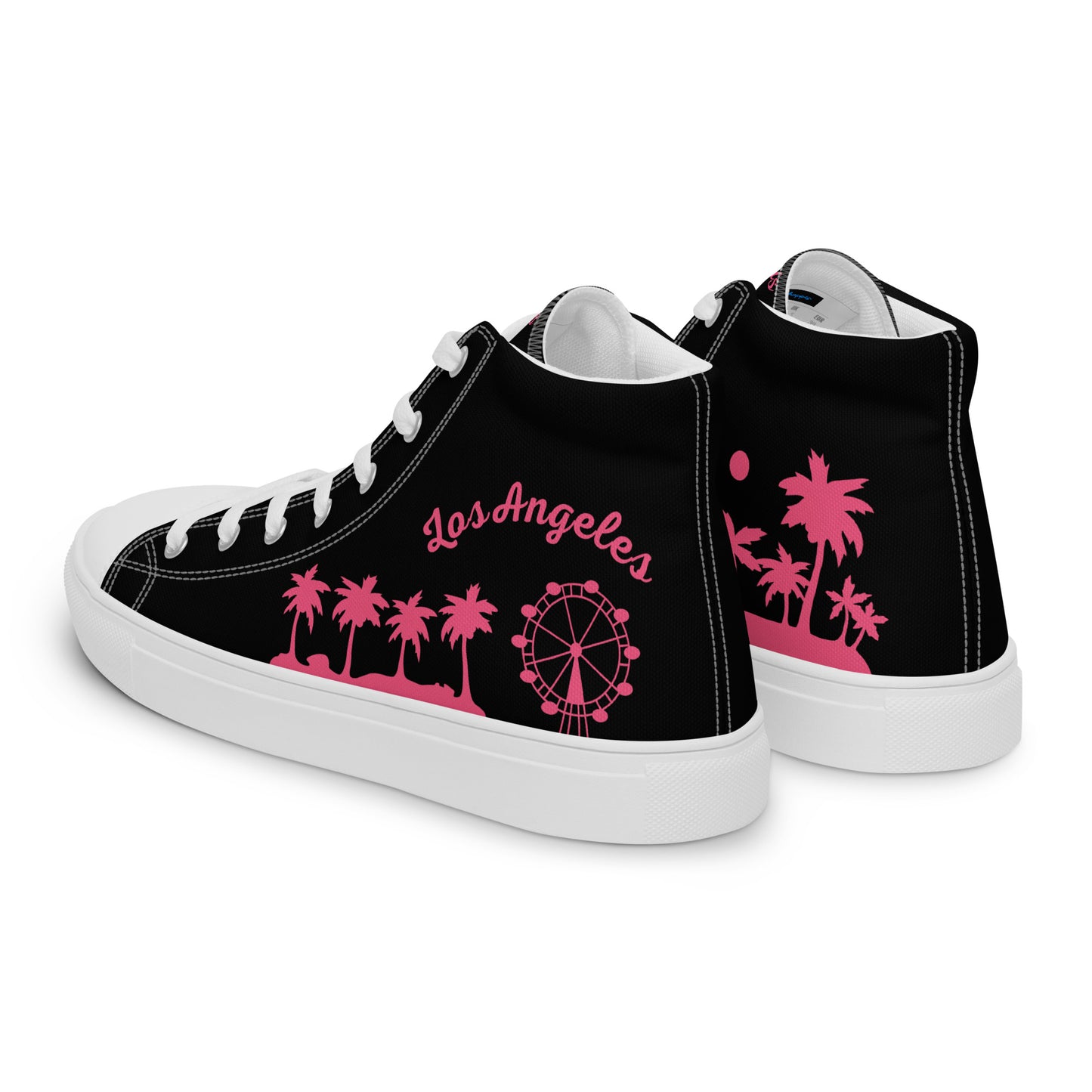 Women’s high top canvas shoes