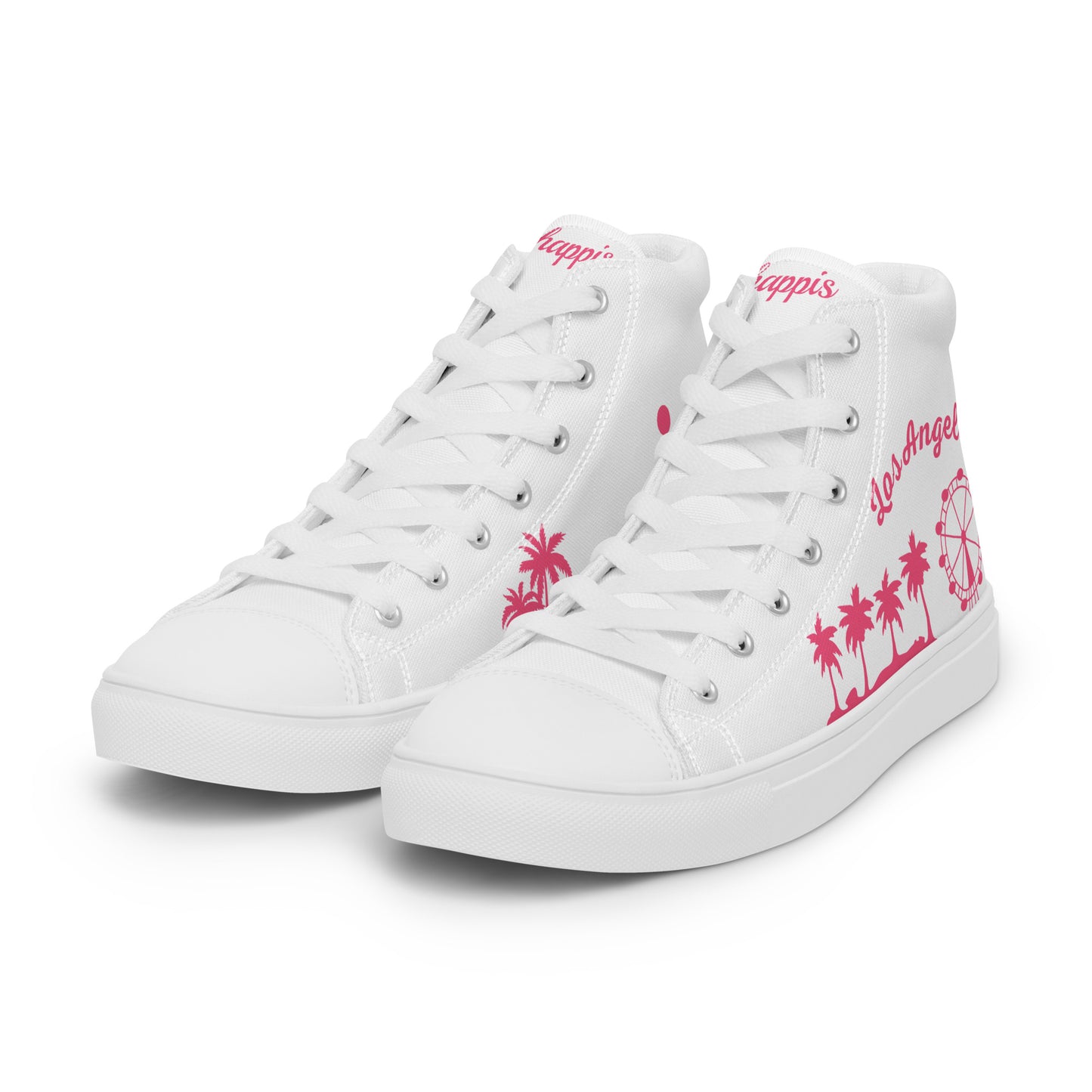 Women’s high top canvas shoes