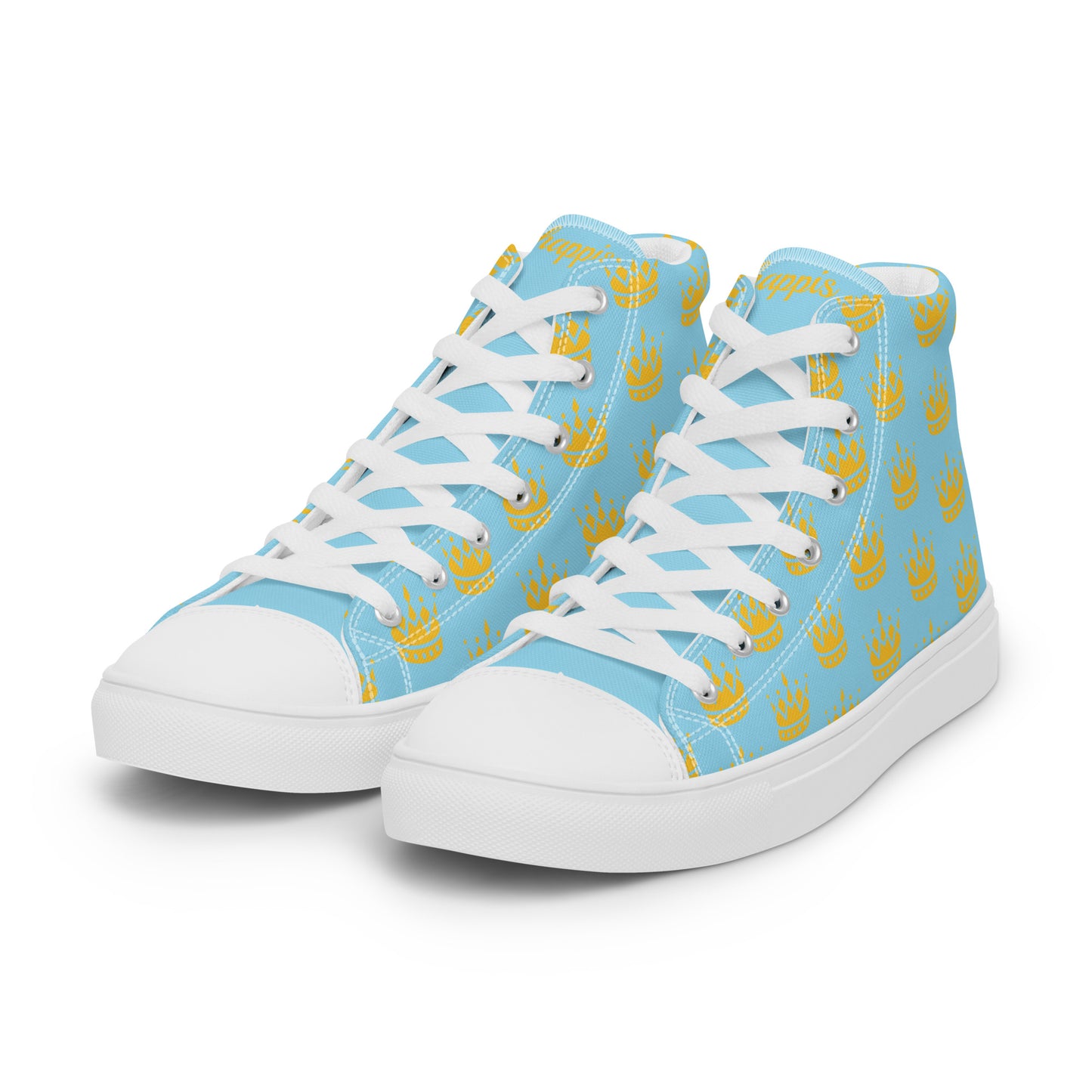 Women’s high top canvas shoes